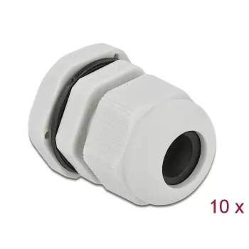 Cable Gland DeLOCK 60199 Grey Plastic 10 pc(s)