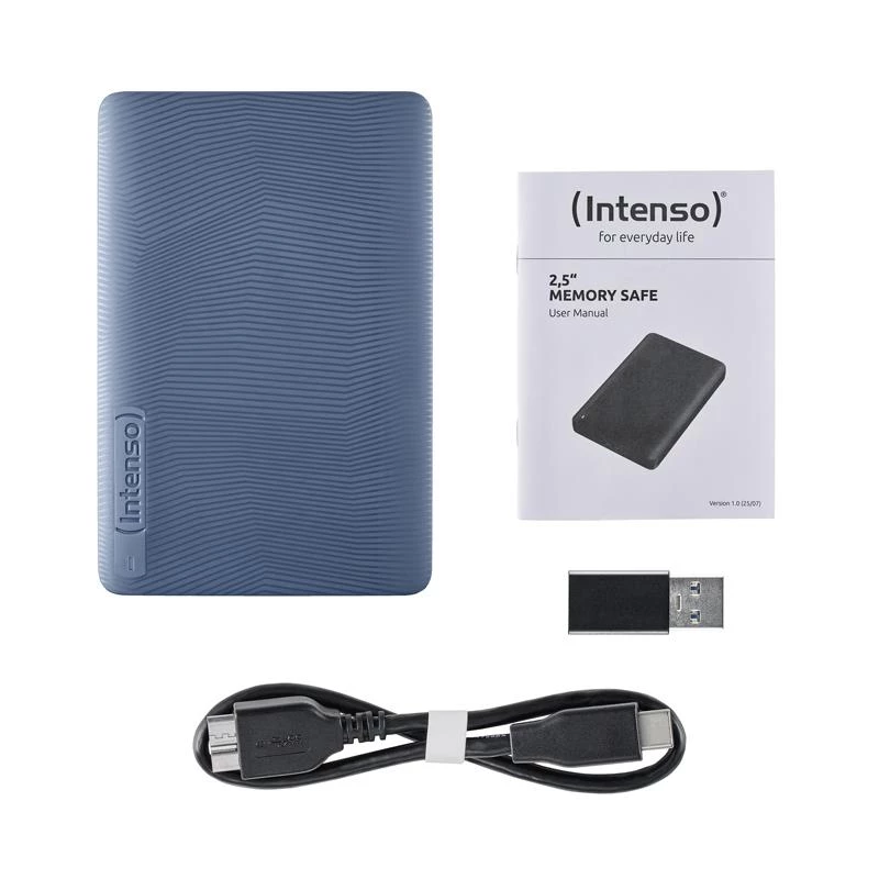 External HDD | INTENSO | 1000 GB | Colour Blue | 6029565