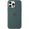 Silicone case with MagSafe for iPhone 16 Pro Max - Lake Green