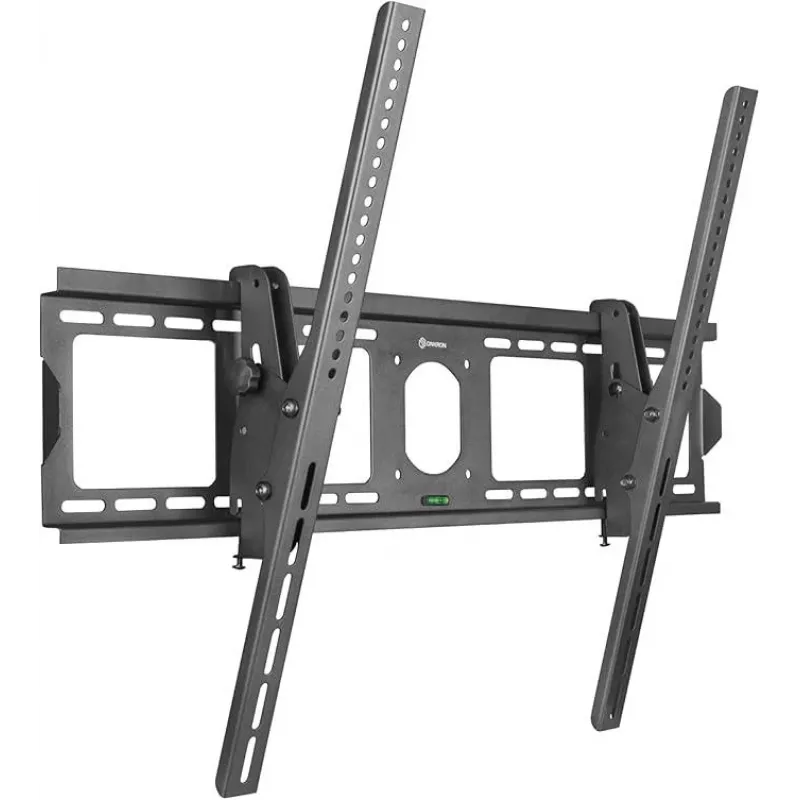 TV wall mount ONKRON UT4-B for 55–100 inch TVs, black, fixed tilt bracket