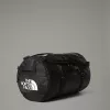 Duffel bag The North Face Base Camp S — 50 L, nylon/polyester, black/white