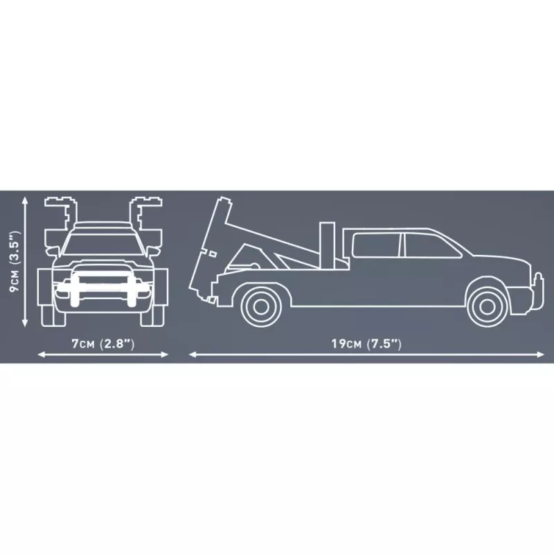 Cobi Wrecker Tow Truck RAM 3500 construction toy COBI-24611, brick set