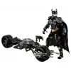 LEGO® DC Batman™: Betmeno konstruojama figurele ir motociklas 76273