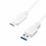 USB Cable LogiLink CU0174 USB 3.2 Gen 1 1m USB A USB C White