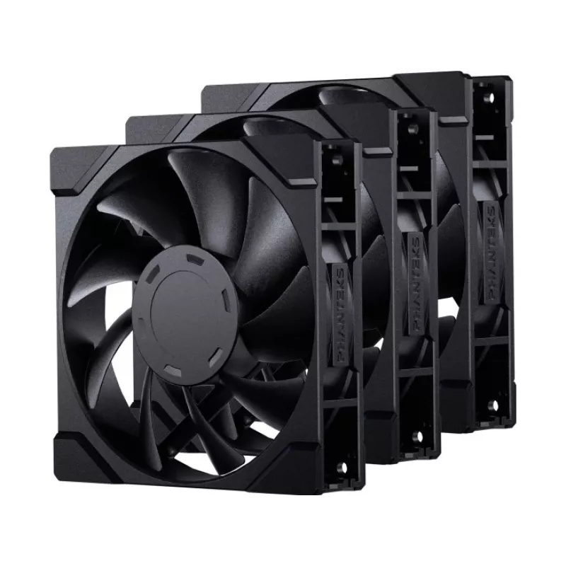 Phanteks M25G2-120 120mm Black 3-Pack Case Fans