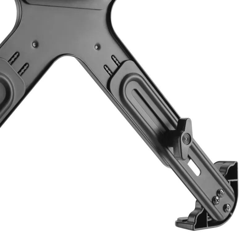 Notebook desk holder MACLEAN MC-836 — adjustable height, ergonomic design, black, for horizontal laptop use (58.5×236×320 mm)