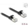Delock 81162 Ethernet Patch Cable Black