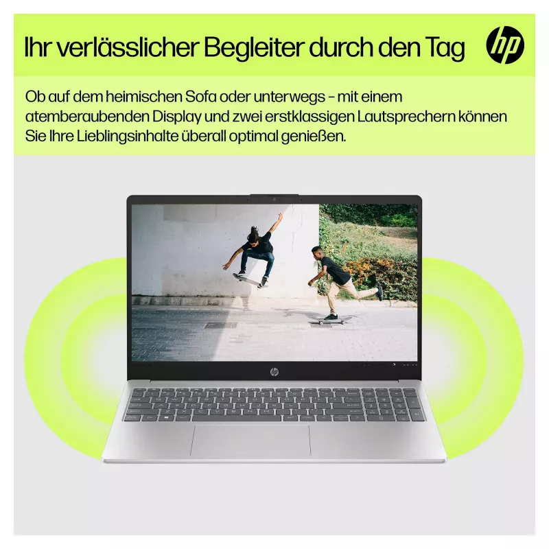 HP 15-fc0673ng 39,6cm (15.6) Notebook - Ryzen 7 - 16GB RAM - 1TB SSD - Silver (C94P4EA#ABD)