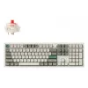Full-size mechanical keyboard Keychron Q6 Max — Red switches, white shell