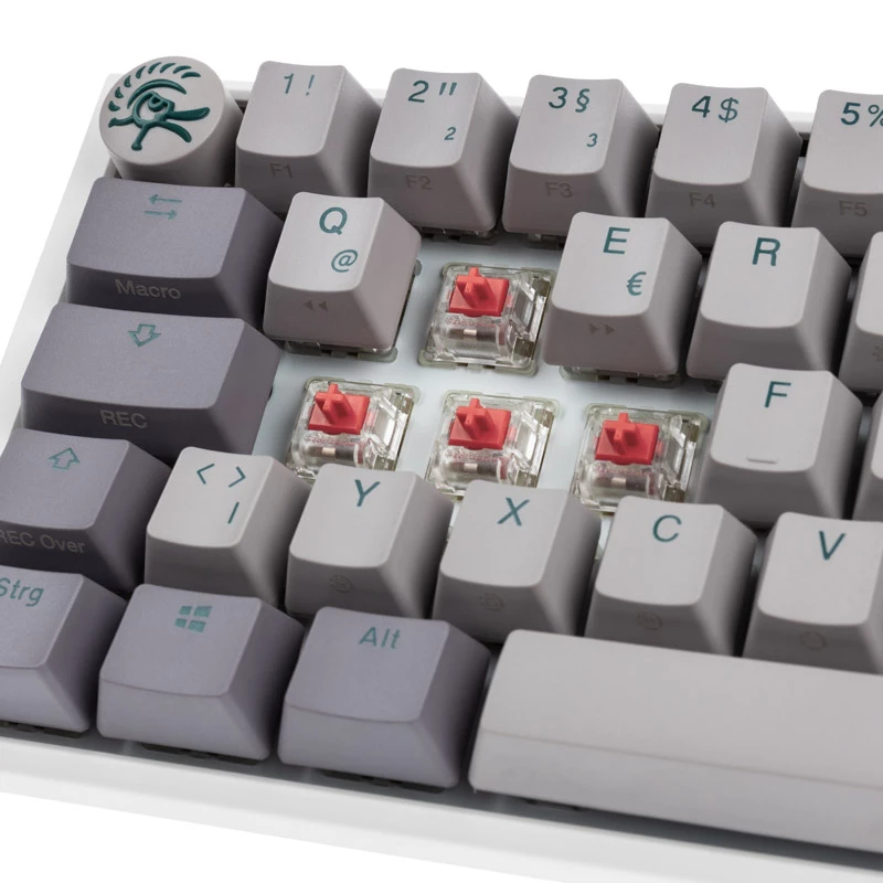 Ducky One 3 SF keyboard Gaming USB QWERTZ German Grey