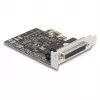 DeLOCK 66324 Internal RS-232 VGA Adapter PCIe Female Black