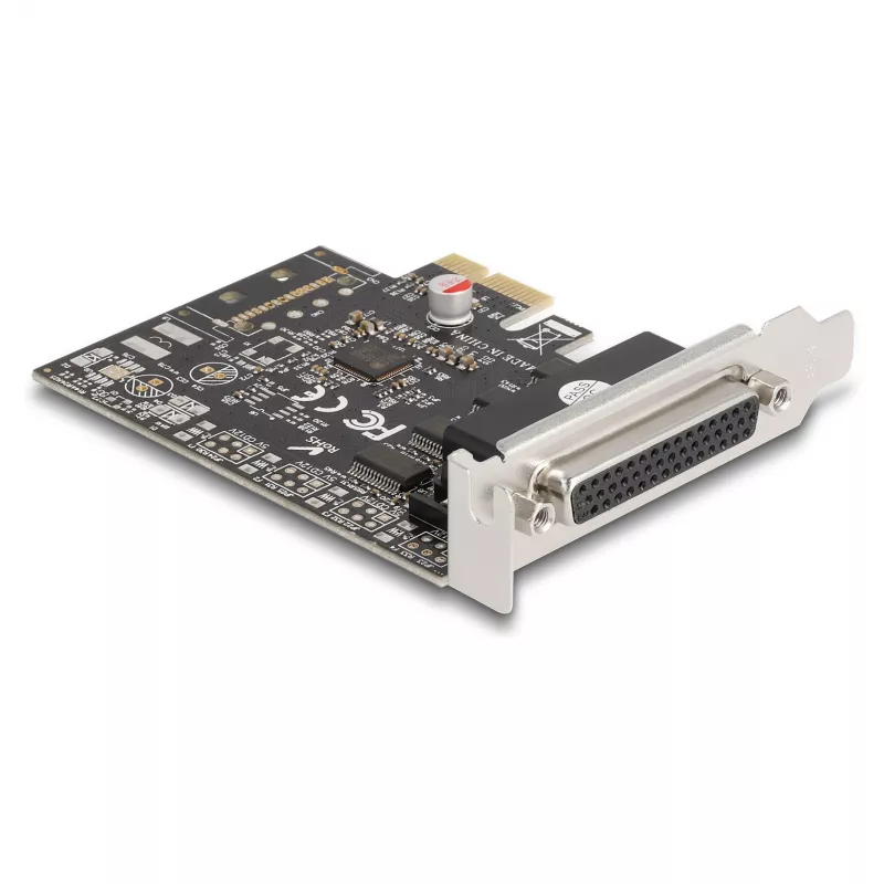 DeLOCK 66324 Internal RS-232 VGA Adapter PCIe Female Black