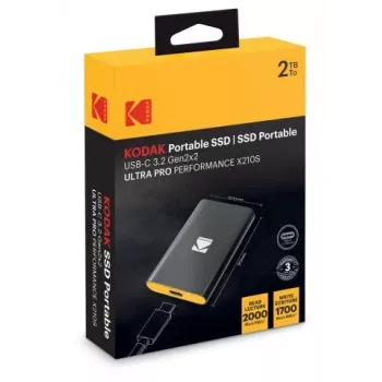 Portable SSD Kodak X210 S 3.2 Gen2 2TB EKSSD2TX210SK