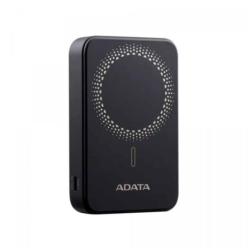 ADATA PR100-12BK power bank Lithium Polymer (LiPo) 10000 mAh Wireless charging Black