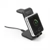 DELOCK 66941 Wireless Charger 3-in-1 for Smartphone Smartwatch Headphones USB Type-C 15W Indoor Black