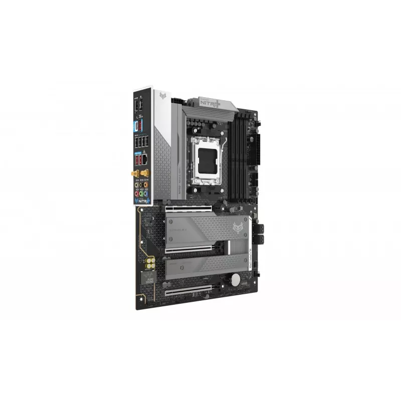 Motherboard Sapphire NITRO+ B850A WIFI 7 AMD B850 Socket AM5 micro ATX, DDR5, 4 DIMM, 256GB, Wi‑Fi 7, 2.5GbE