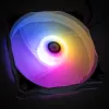 120mm ARGB Fan BitsPower Notos — white, model BPTA-FX1812NTWH-1