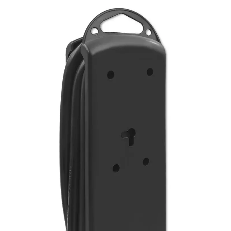 Surge Protector Qoltec 50113 Black 8 AC outlets 230 V 1.8 m