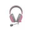 Headset Razer Blackshark V2 X wired binaural gaming headset, 3.5mm, virtual 7.1, 32Ω, foam ear pads, pink
