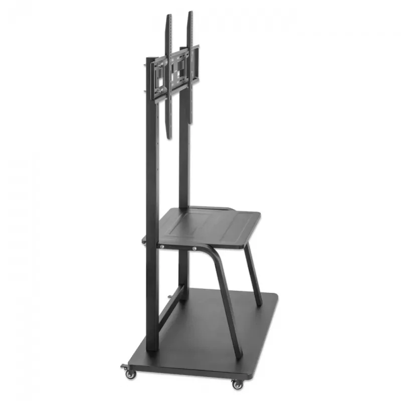 Trolley stand MANHATTAN 1-screen 37–100 inch Black VESA 200x200–800x600 Max 150 kg