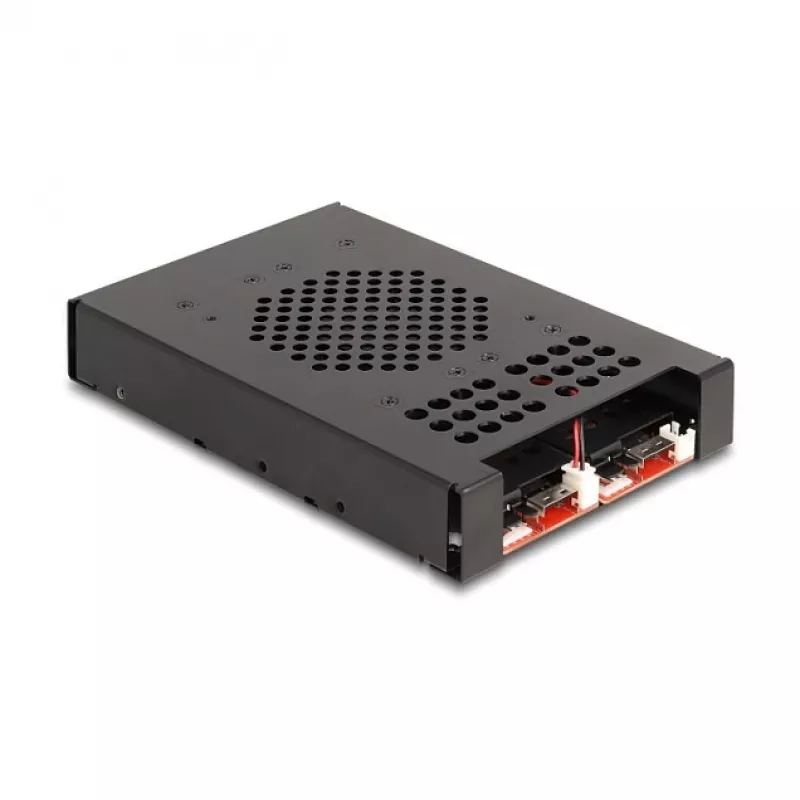 SSD enclosure DeLOCK 47117 3.5 inch Mobile Rack for 2 x M.2 NVMe SSD