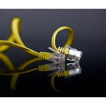 Networking Cable ShiverPeaks SP725-SLY 15m Cat6 U/UTP Yellow