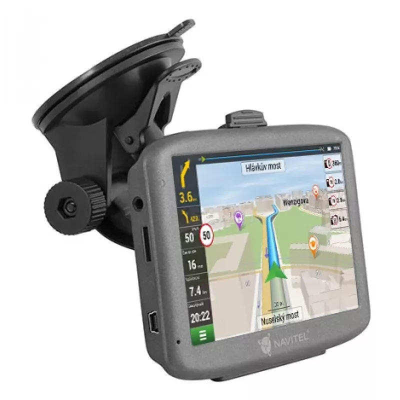 Navitel E501 Navigator 12.7 cm (5 inch) TFT Touchscreen Grey