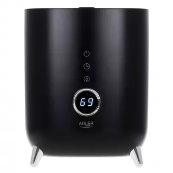 Adler | AD 7972 | Humidifier | 23 W | Water tank capacity 4 L | Suitable for rooms up to 35 m2 | Ultrasonic | Humidification capacity 150-300 ml/hr | Black