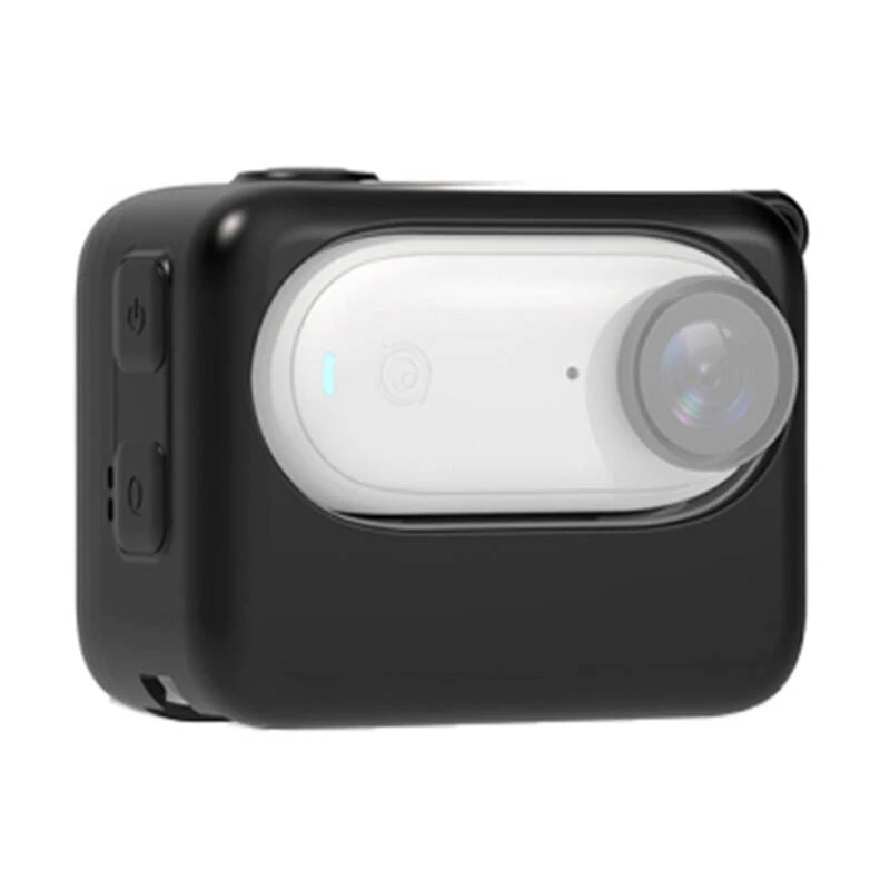 Charging Case Silicone Cover for Insta360 GO 3 by Puluz (black) - Protective Charging Case