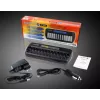 Battery charger everActive NC-1200 — universal 12-battery charger for AA/AAA, 12 V input, black