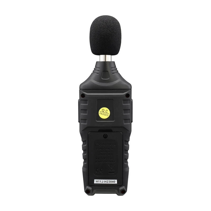 Digital decibel meter Habotest HT622B — sound level meter with A/C weighting, USB interface