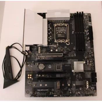 Motherboard MSI PRO Z890-S WIFISO — refurbished, used, no accessories, only backpanel included