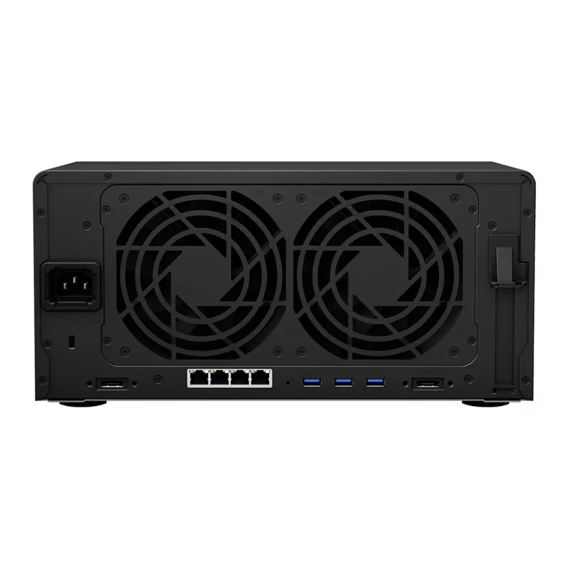 Synology DiskStation DS1821+ NAS/storage server Tower Ryzen Embedded V1500B 4 GB DDR4 0 TB DiskStation Manager Black