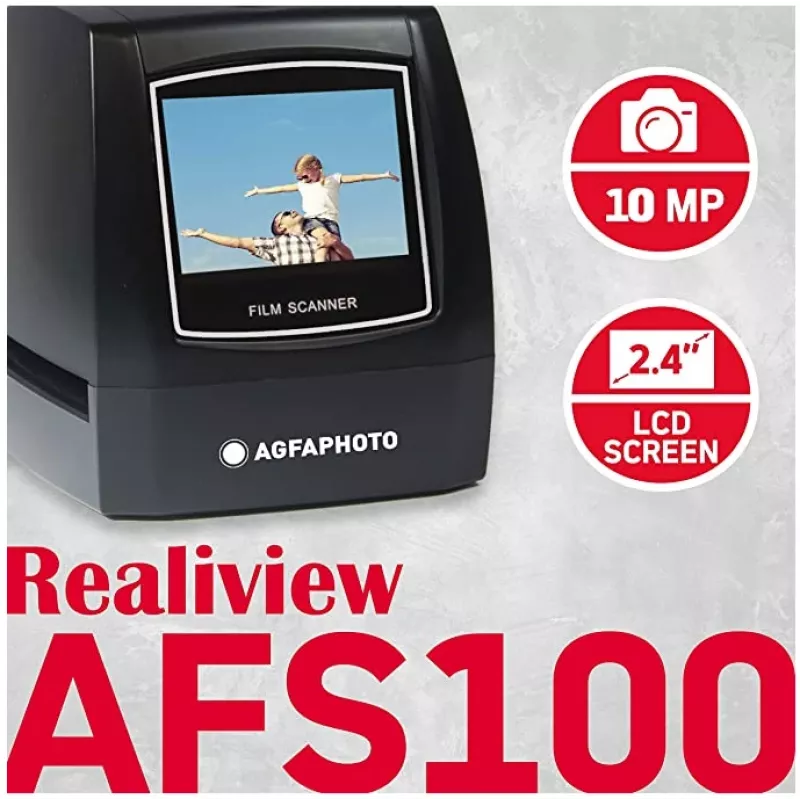 Flatbed scanner AGFA AFS100 CMOS (SB6152) — CMOS sensor, compact 0.616 kg