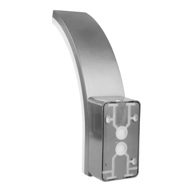 LED wall lamp MACLEAN MCE512 GR with motion sensor, energy-efficient LED fixture