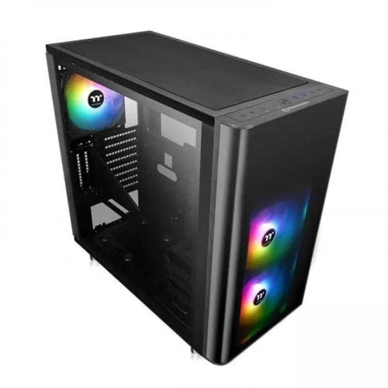 Thermaltake View 31 TG - ARGB Edition - MIDI Tower - ATX - without Power Supply (PS/2) - Black - USB/Audio