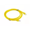 PATCHCORD Cat.5E UTP 2M Yellow FLUKE PASSED LANBERG 10-PACK