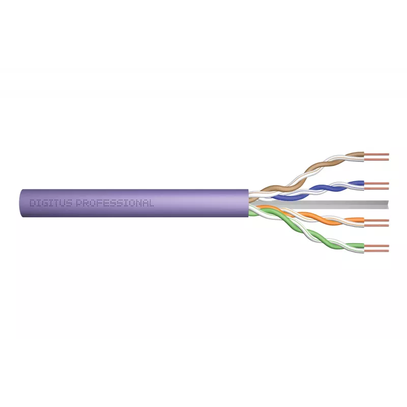 DIGITUS - Bulk Cable - 100,0m - UTP - CAT 6 - Violet (DK-1613-VH.1)