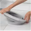 Collapsible bucket Beldray LA084354GRYBEU7 10 L, foldable silicone body, glitter design