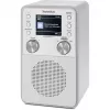 Digital radio TECHNISAT DigitRadio 317 White — FM and DAB+ reception, compact tabletop design