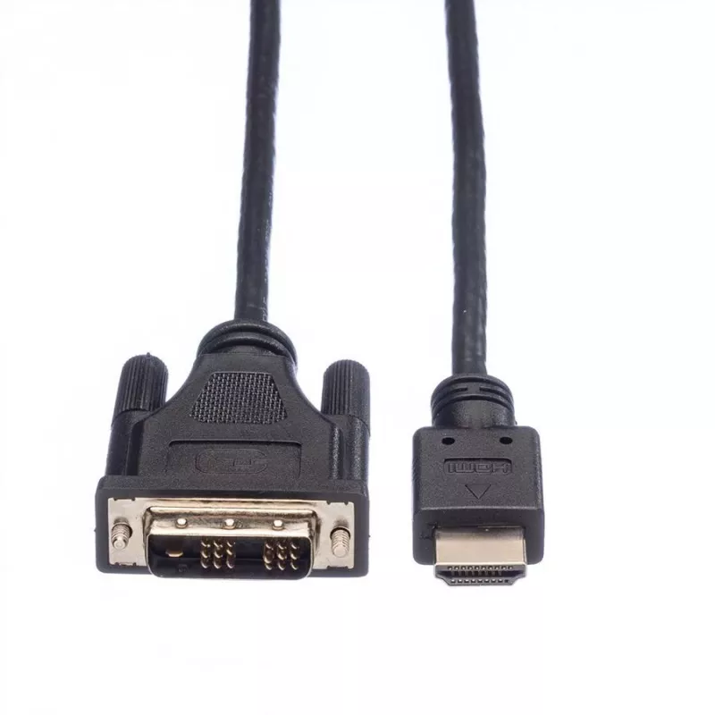ROLINE Adapter Cable HDMI to DVI-D (Single Link) - 1,5m - Black (11.04.5516)