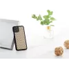 Smartphone case man and wood iPhone 11 Pro armor black — protective hard cover, shock-absorbing