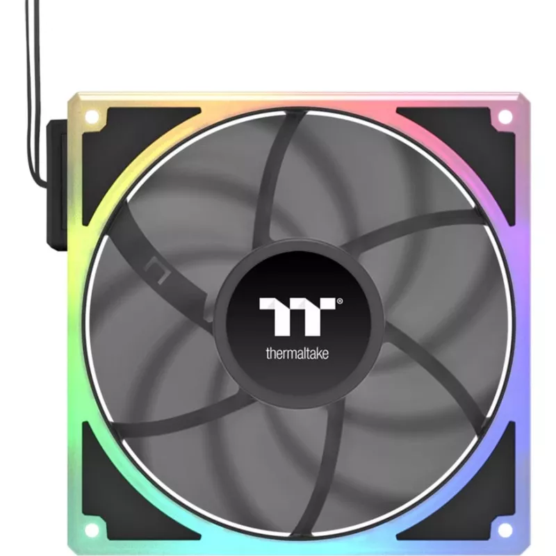 Case/CPU Fan THERMALTAKE TOUGHFAN EX 140 ARGB Sync 3Pack — 140mm, High Airflow, Low Noise