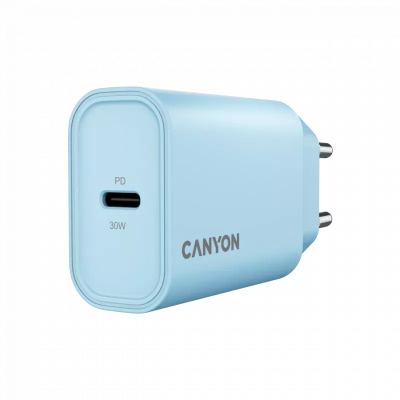 Power adapter CANYON Charger OnCharge 30CL Max Power 30W USB-C PD 1‑port