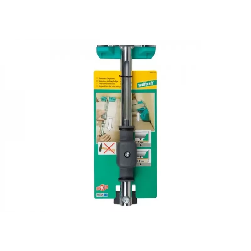 Hammer pulling ledge Wolfcraft 6945000, steel, 80×170×410 mm