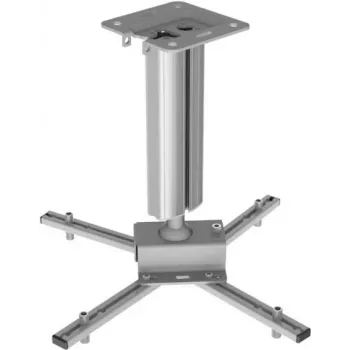 Kindermann Premium 30 - bracket - for Projector - Aluminium - White, RAL 9003 - Ceiling Mount