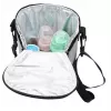 Thermal bag Olympia BT 50 — black/grey, zipper, 225×170×110 mm