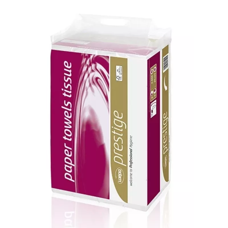 WEPA W-Fold Paper Hand Towel LPCB2120, 120 sheets, 20.6 x 32, Cellulose, (25pcs )