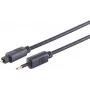 Optical to Analog Audio Cable ShiverPeaks 69014-5.0 — Toslink 4.0 mm plug to 3.5 mm, 5 m