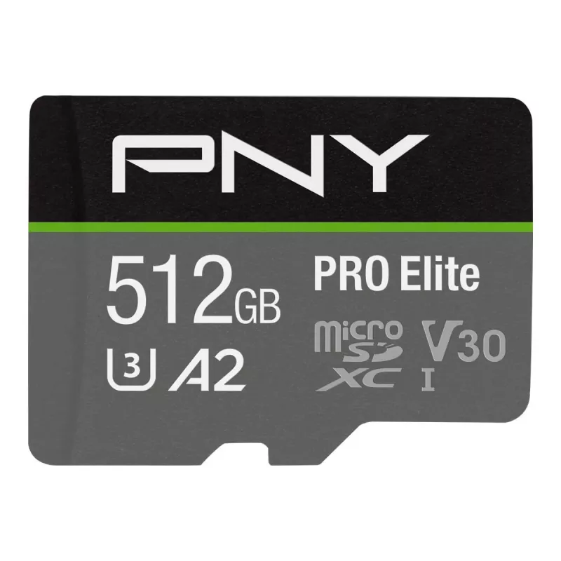 Flash Memory PNY 512GB microSDXC Class 10 P-SDUX512U3100PRO-GE